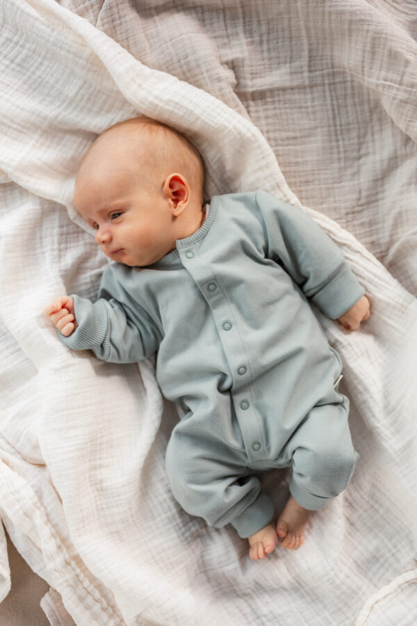 Sweat Strampler "Lou" mint