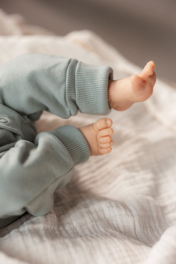 Sweat Strampler "Lou" mint