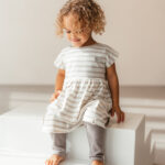 Jersey-Kleid "Lina" sand