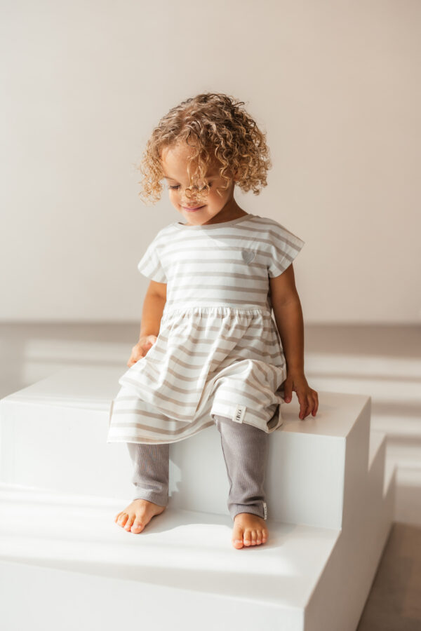 Jersey-Kleid "Lina" sand