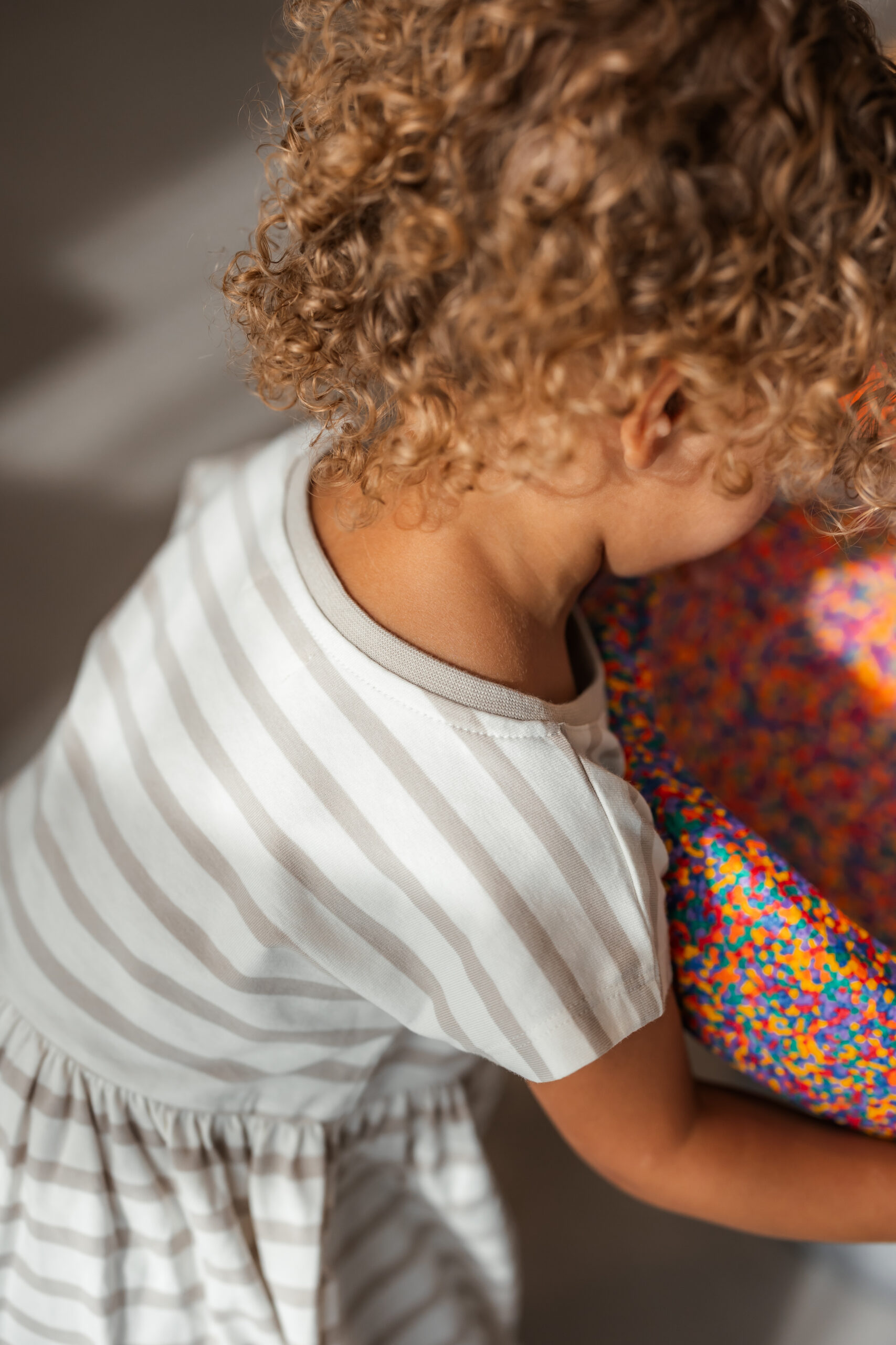 Jersey-Kleid "Lina" sand – Bild 2