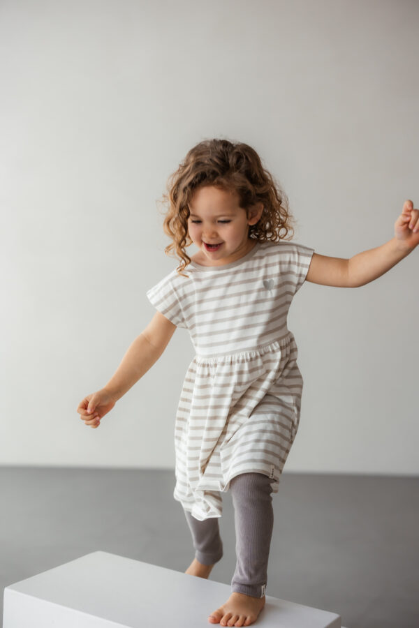 Jersey-Kleid "Lina" sand