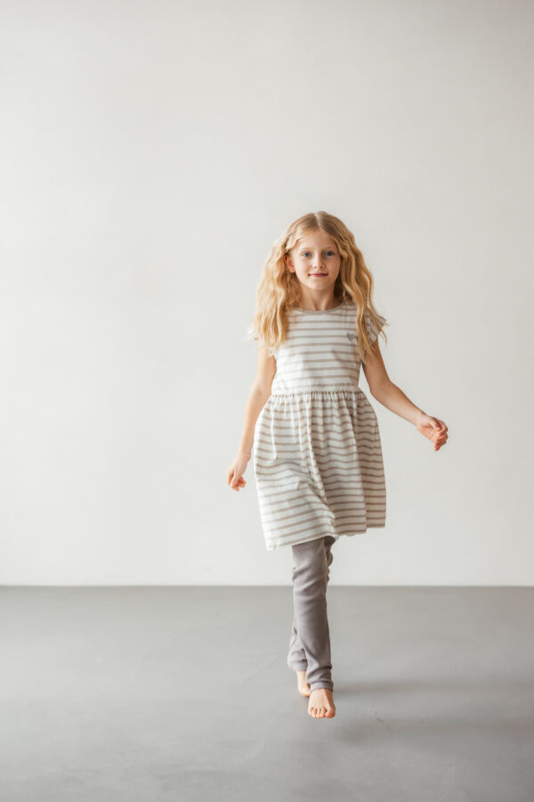 Jersey-Kleid "Lina" sand