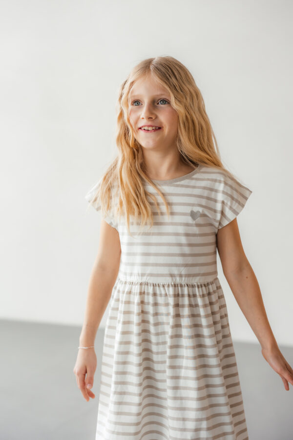 Jersey-Kleid "Lina" sand