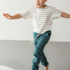 Sweat-Pants "Milo" dark green – Bild 2