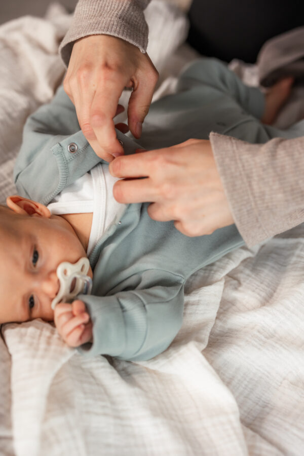 Sweat Strampler "Lou" mint