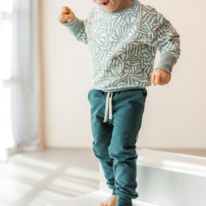 Sweat-Pants "Milo" dark green – Bild 7