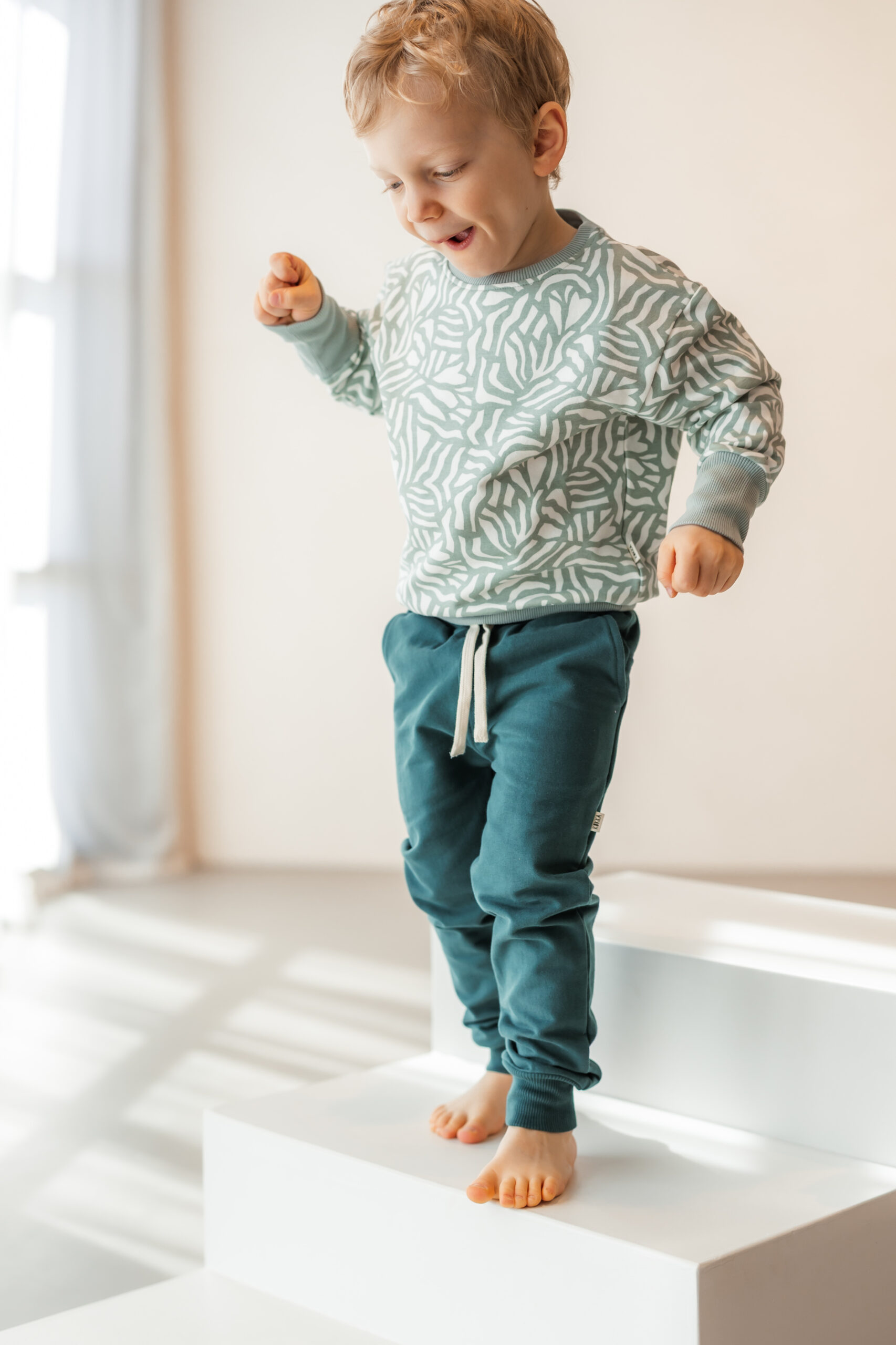 Sweat-Pants "Milo" dark green – Bild 7