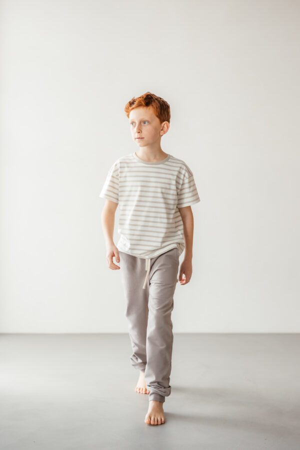 Sweathose "Milo" taupe